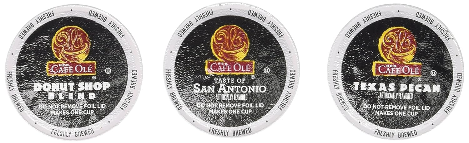 Amazon.com : X-Large Box of H.E.B. Cafe Ole Variety Pack (Taste of ...