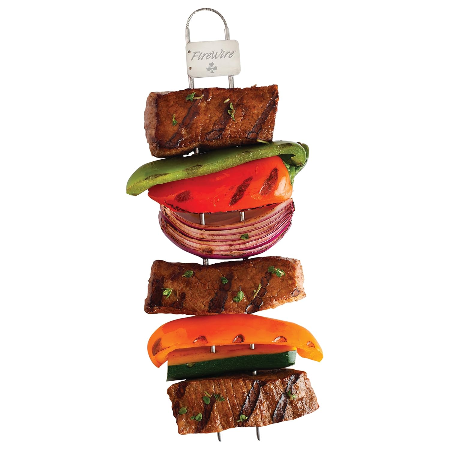 Traditional skewers vs The Fire Wire for Kabobs......... — Big Green Egg Forum