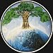 Living Planet - Tree Growing out of Earth with Native American Indian - HIDDEN IMAGES...