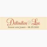 Weddingstar 8851 Destination Love- Sand- pack of 2