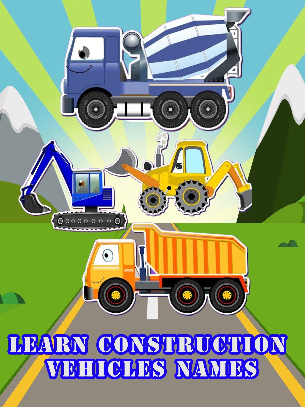 Watch 'Learn Construction Vehicles Names' on Amazon Prime Video UK