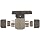 Parker 8Z-PR6-VT-SS Stainless Steel 316 Plug Valve, 1/2" CPI Compression Fitting