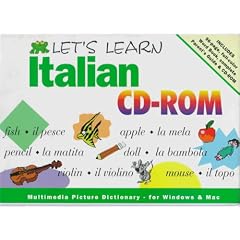 Let's Learn Italian: Multimedia Picture Dictionary
