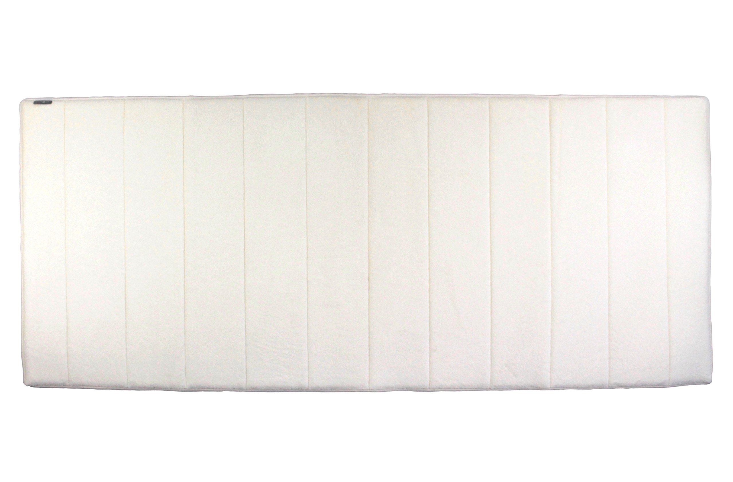 MICRODRY Memory Foam Luxury Bath Mat (58" x 24", Ivory) eBay