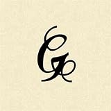 Embroidered Waffle Cosmetics Bag - Letter G by Mud Pie