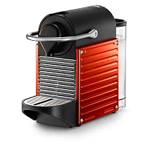 Nespresso Pixie Espresso Maker, Red