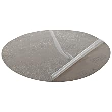 3M PSA Cloth Disc 348D, X Weight Cloth, PSA Attachment, Aluminum Oxide, 12" Diameter, 80 Grit, Brown (Pack of 10)