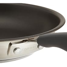 Oneida Gourmet Pro Stainless Steel Saute Pan, 10-Inch