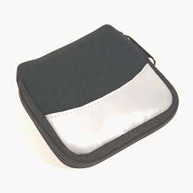 Black and Silver Mini Disc Playercase