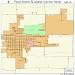 Huge Street & Road Map of Garrett, Indiana IN - Printed poster size wall atlas of your home town