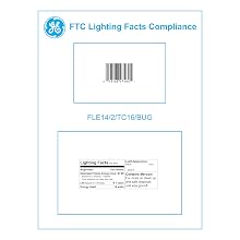 GE Lighting 47464 14-Watt Energy Smart CFL BUG Light Light Bulb, 1-Pack