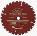 Freud LM72R012 12-Inch 30 Tooth FTG Glue Line Ripping Saw Blade with 1-Inch Arbor and PermaShield Coating