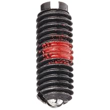Jergens 10902 Steel Ball Plunger, Fine Thread, Low Carbon Steel, 10-32 Thread, With Locking Element