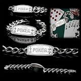 Silver Link World Poker Champion Bracelet