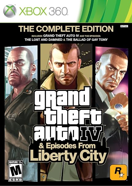 Grand Theft Auto IV & Episodes from Liberty City: The Complete Edition (Xbox 360) $14.99