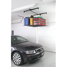 Racor PHL-1R Pro HeavyLift 4-by-4-Foot Cable-Lifted Storage Rack