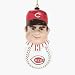 Scottish Christmas Cincinnati Reds MLB Team Tackler Player Ornament - 4.5 Inch - Cauc...