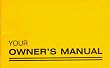 Your Owner's Manual