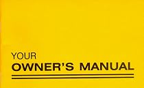 Your Owner's Manual