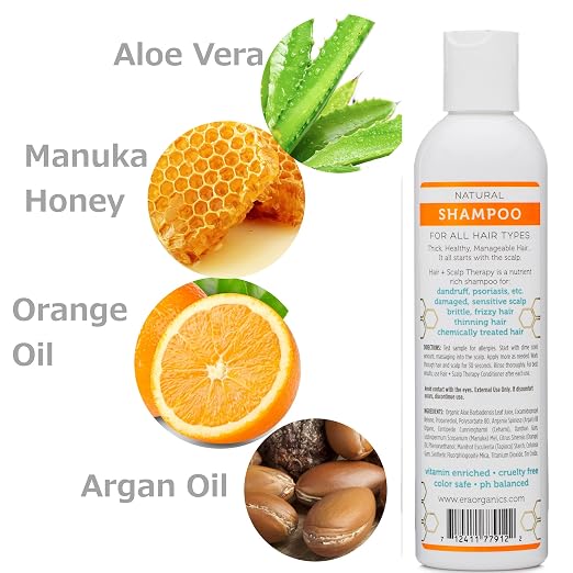 Era Organics shampoo for dry scalp