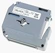 Brother Tape Cartridge 0.5IN Wide, Non-laminated Black on Silver (M931)