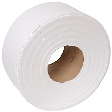 Georgia-Pacific Envision 12798 White 2-Ply Jumbo Jr. EPA Compliant Bathroom Tissue, 1000' Length x 3.5" Width (Case of 8 Rolls)