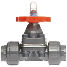 Hayward PVC Diaphragm Valves, EPDM Seal, 1" Socket/Threaded