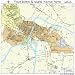 Huge Street & Road Map of Houma, Louisiana LA - Printed poster size wall atlas of your home town