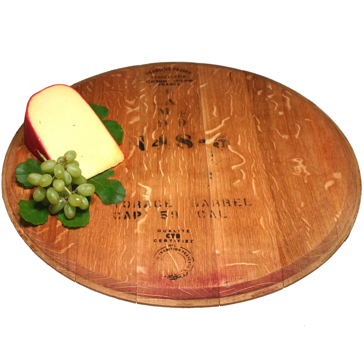 Old River Road Wine Cask Lazy Susan
