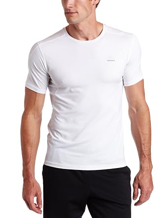 adidas Men’s Techfit Fitted Short-Sleeve Top, White, Medium, from $7.48