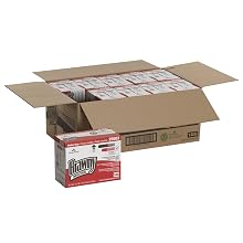 Brawny Industrial 250-03 12.4" Length x 9.1" Width, White Medium Duty HEF Disposable Shop Towel (10 Packs of 140)