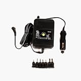 Hibaba 12V (Cigarrette Lighter) Power Adaptor 1.5, 3, 4.5, 6, 7.5, 9 or 12V: 2000mA