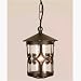 Hereford Black Porch Chain Light