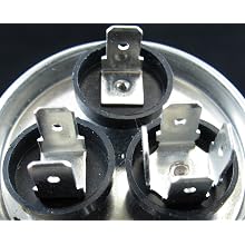 Aviditi 36AVI Capacitor, 50/7.5 Microfarad, 370-Volt