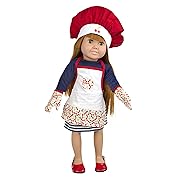 apron set for 18 inch dolls