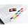Post-it Flags, Red, 1-Inch Wide, 50/Dispenser, 1-Dispenser/Pack