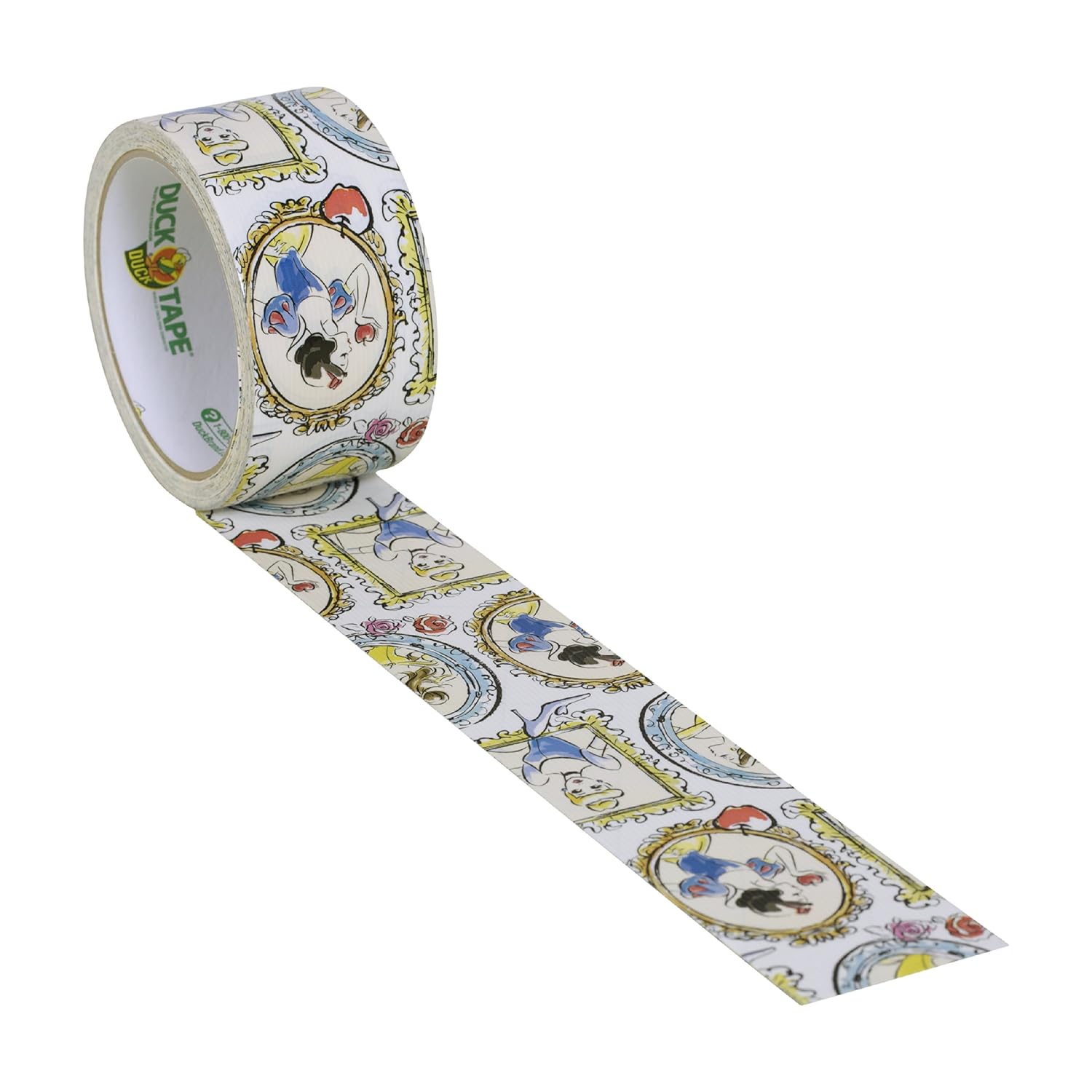 Duck Brand 283004 DisneyLicensed Princess Printed Duct Tape, 1.88