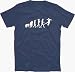 HANDBALL EVOLUTION Kinder T-Shirt 104-164 Navy 104