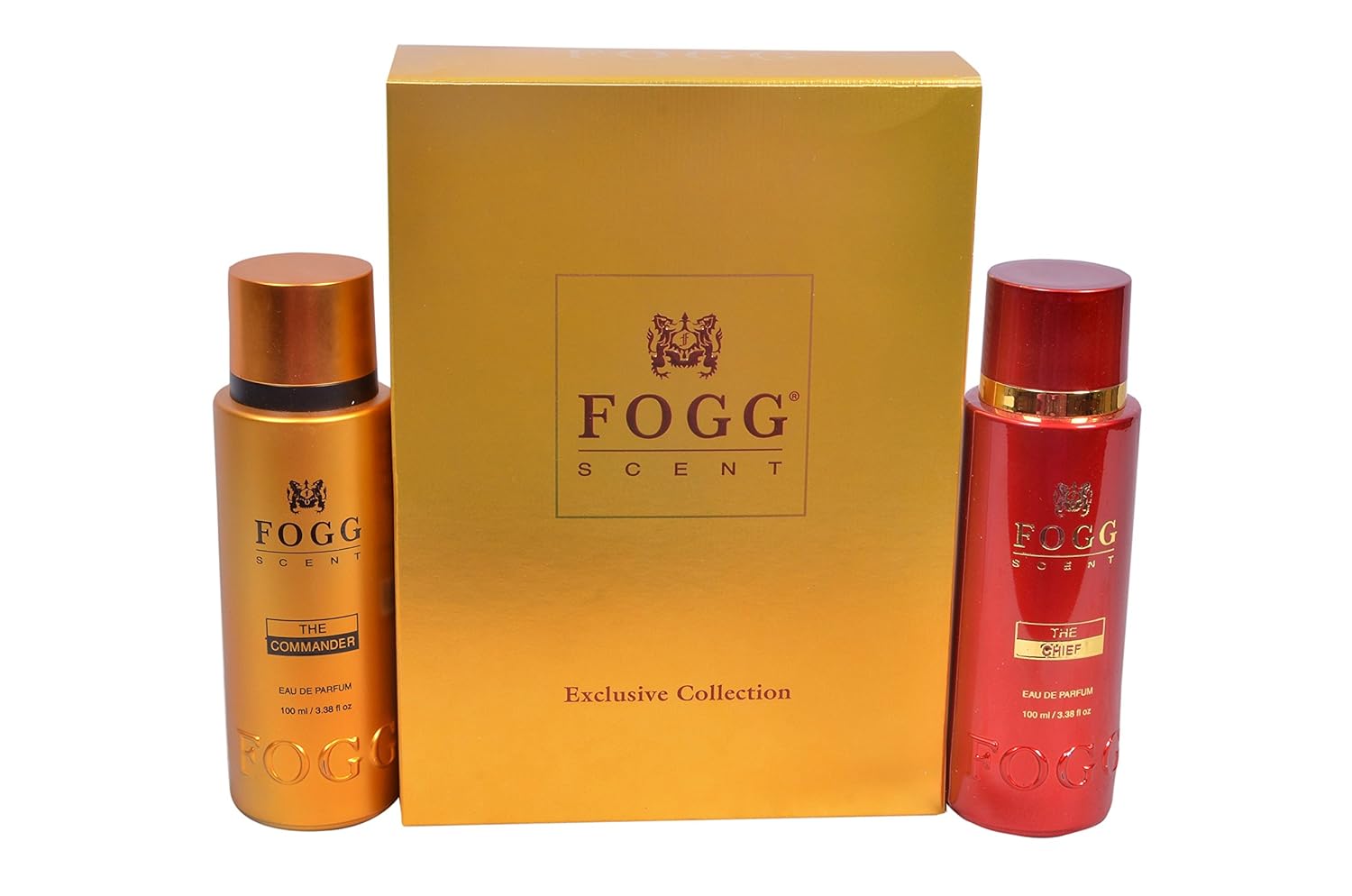 Fogg Scent Gift Set, 100ml (Chief and Commander) Deals4India