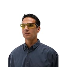 Kleenguard 08152 V40 Amber Contour Eye Protection (24 Boxes per Case)