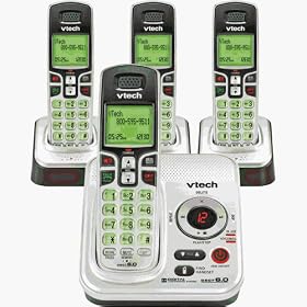 CS6229 Expandable Cordless Phone with Digital Answering System and Caller ID by 