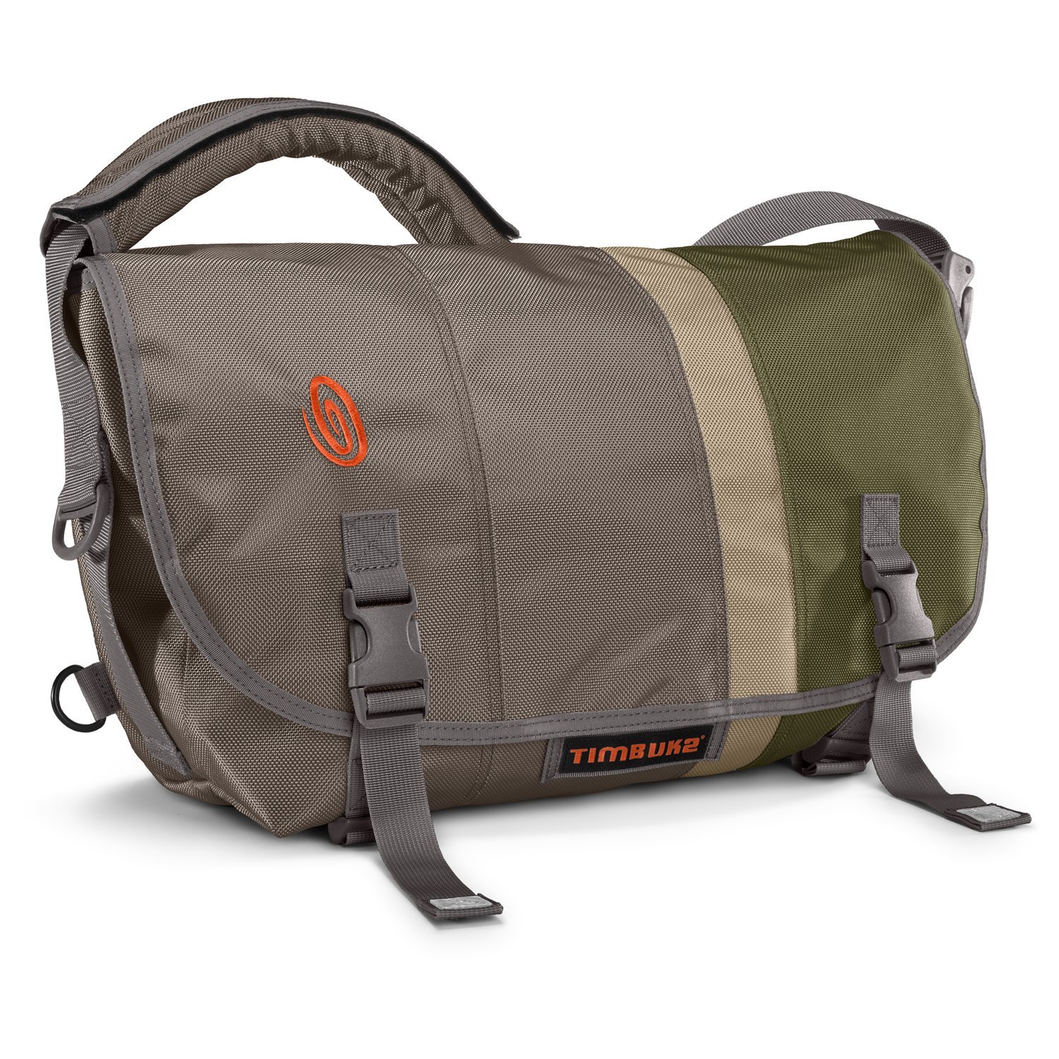Timbuk2 D-Lux Messenger Race Stripe Bag, Potrero Barley Army Timbuk2 D-Lux Messenger Race Stripe Bag, Potrero Barley Army