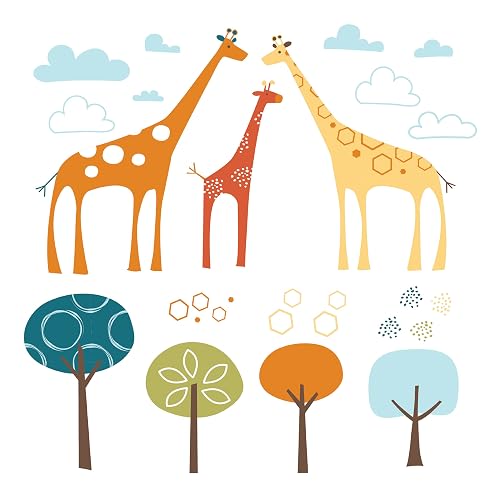 Skip Hop Wall Decals Giraffe Safari