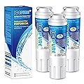 ICEPURE UKF8001 Compatible with Whirlpool EDR4RXD1, 4396395, Maytag UKF8001, UKF8001AXX, EveryDrop Refrigerator Water Filter 4, RFC0900A, UKF8001AXX-200, UKF8001P, 469006, PUR, Puriclean II