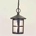 Kitchen & Housewares : Hereford Black Porch Chain Light