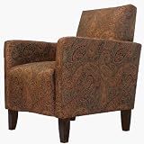 Handy Living 340C-PGP46-032 Belmont Chair Sienna Paisley