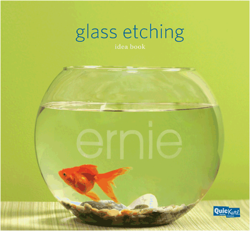 QuicKutz Idea Book, Glass Etching