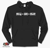 Strg+Alt+Entf Computer Geek Kapuzen-Sweat-Shirt S-XXL