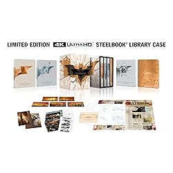 The Dark Knight Trilogy - Amazon Exclusive (4K Ultra HD Steelbooks + Blu-ray) [Blu-ray]