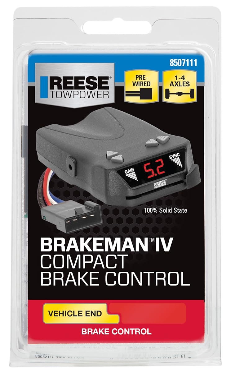 Reese Towpower 8507111 Brakeman IV Compact Brake Control